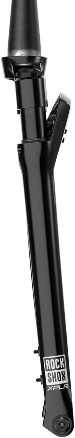 RockShox Rudy Ultimate XPLR A2, Suspension Fork, 700C, Solo Air, 30mm, 1-1/8''-1.5'', 12x100mm TA, Rake: 51mm, Black