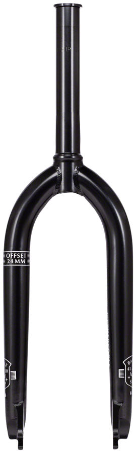 Load image into Gallery viewer, We The People BattleShip BMX Fork - 20&quot;, 24mm Offset, Black

