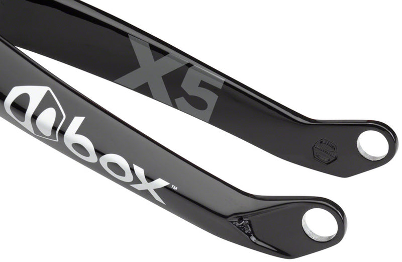 Load image into Gallery viewer, BOX One X5 Pro Carbon BMX Fork - Tapered, 20mm, Black, 24&quot;
