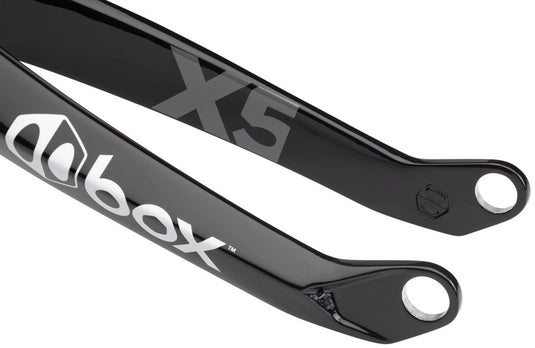 BOX One X5 Pro Carbon BMX Fork - Tapered, 20mm, Black, 24"