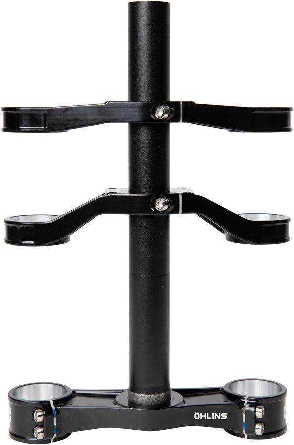 Load image into Gallery viewer, Ohlins DH38 Suspension Fork Crownset - 46mm Offset, Flat and Riser Upper Crowns, Includes Fork Bumpers
