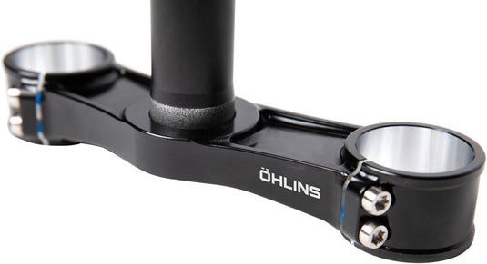 Ohlins DH38 Suspension Fork Crownset - 46mm Offset, Flat and Riser Upper Crowns, Includes Fork Bumpers