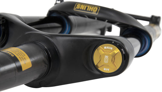 Ohlins RXC34 m.1 Suspension Fork - 29", 120mm, 15mm x 110mm, 44mm Offset, Remote Actuated OTX14 Damper, Carbon Unicrown,