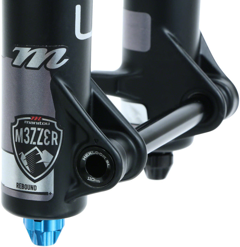 Load image into Gallery viewer, Manitou Mezzer Pro Suspension Fork - 29" 180 mm 15 x 110 mm 44 mm Offset Black
