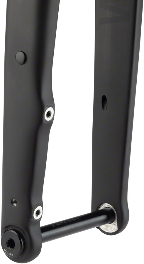 WHISKY No.9 CXLR Fork 12mm ThruAxle, 1.5" Tapered Carbon Steerer,Flat Mount Disc