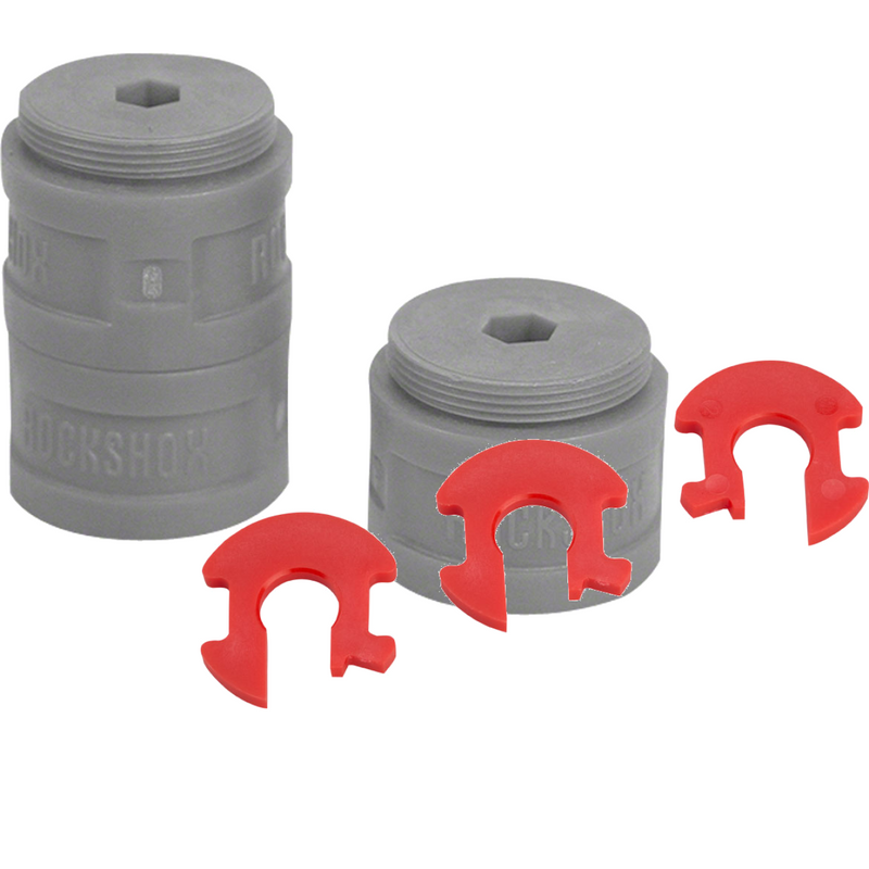 Load image into Gallery viewer, RockShox Suspension Tuning Bundle: Bottomless Tokens &amp; Rear Shock Volume Reducer Kit
