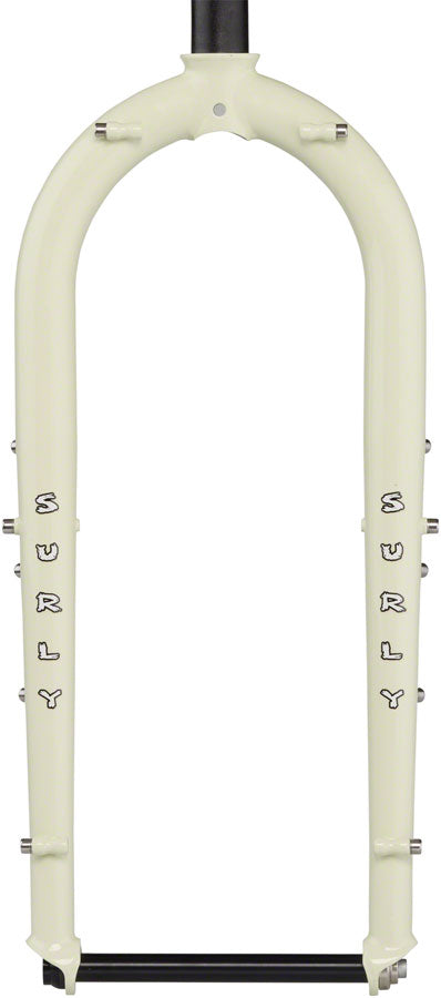 Load image into Gallery viewer, Surly Wednesday Fork - 26", 15x150mm Thru-Axle, 1-1/8" Straight Steerer, Steel, Key Lime Sneeze
