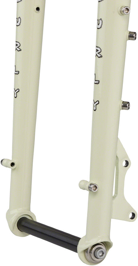 Load image into Gallery viewer, Surly Wednesday Fork - 26", 15x150mm Thru-Axle, 1-1/8" Straight Steerer, Steel, Key Lime Sneeze
