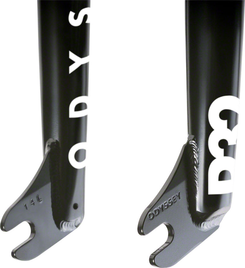 Load image into Gallery viewer, Odyssey R32 20&quot; Fork Black 3/8&quot; Axle 32mm Offset 4130 Chromoly BMX Fork
