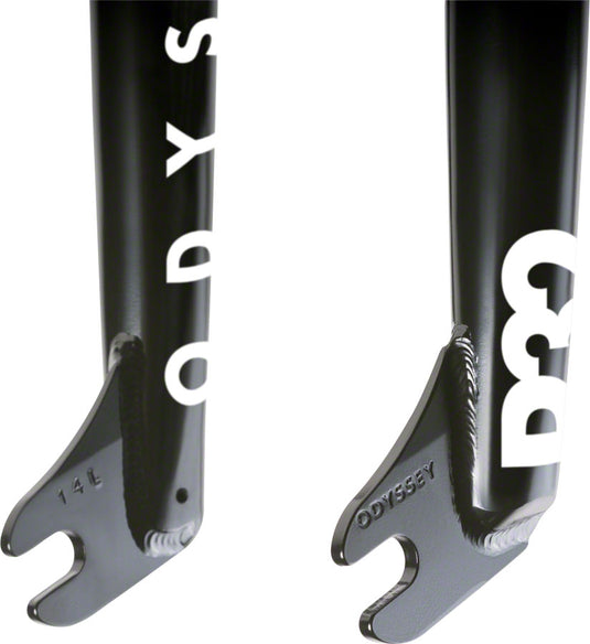 Odyssey R32 20" Fork Black 3/8" Axle 32mm Offset 4130 Chromoly BMX Fork