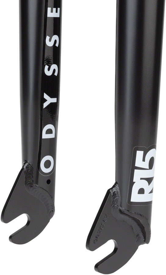 Load image into Gallery viewer, Odyssey R15 20&quot; Chromoly Fork for 3/8&quot; Axel 1 1/8&quot; Steer Tube 15mm Offset: Black
