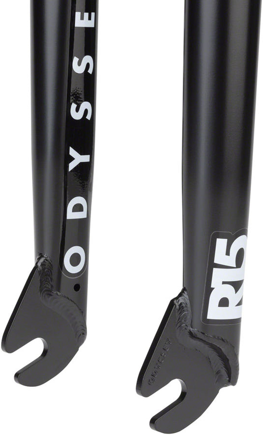 Odyssey R15 20" Chromoly Fork for 3/8" Axel 1 1/8" Steer Tube 15mm Offset: Black