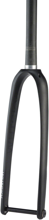 WHISKY No.9 RD Fork 12mm Thru-Axle,1-1/4" Tapered Carbon Steerer,Flat Mount Disc