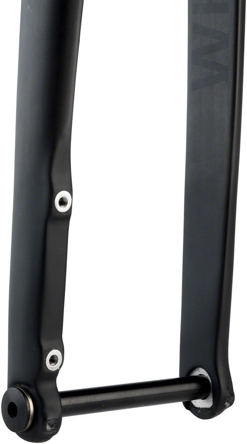 WHISKY No.9 RD Fork 12mm Thru-Axle,1-1/4" Tapered Carbon Steerer,Flat Mount Disc