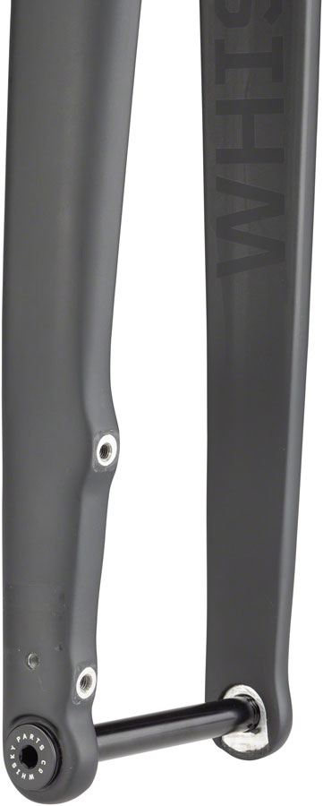 WHISKY No.9 CX Flat Mount Fork – 12mm Thru-Axle, 1.5” Tapered Carbon Steerer