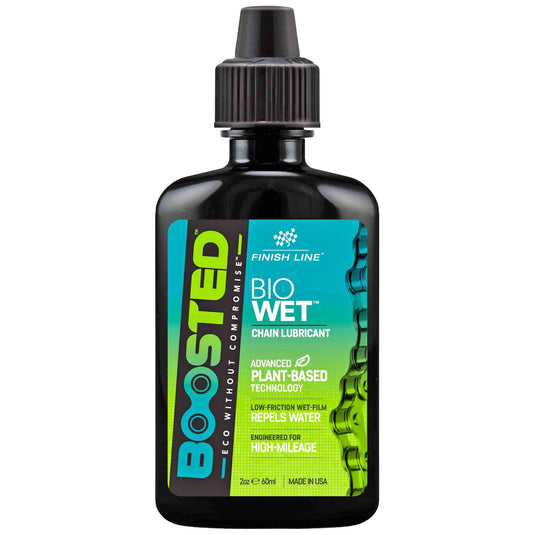 Finish-Line-BOOSTED-Bio-Wet-Lube-59ml-(2.0oz)-Bicycle-Chain-Lube