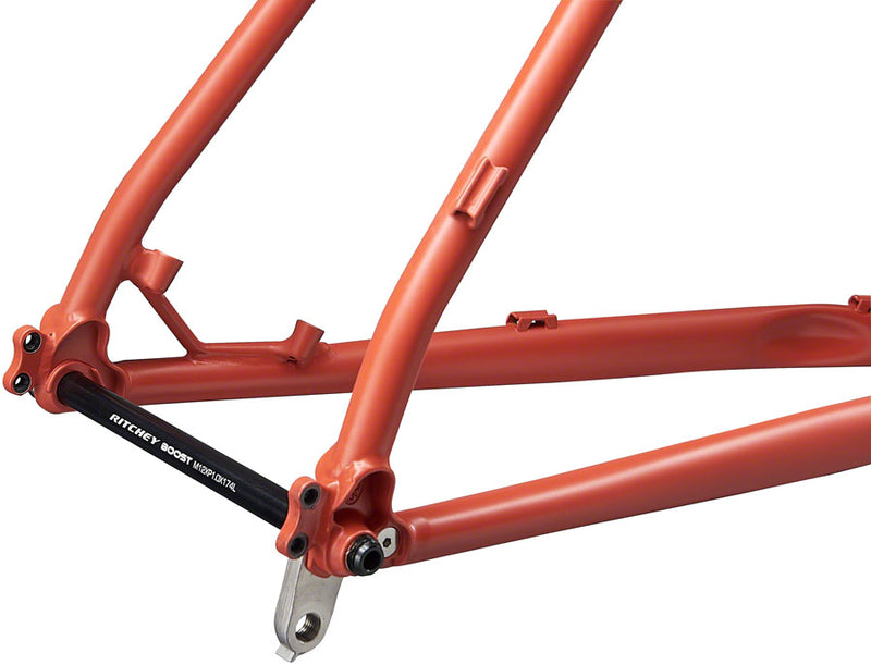 Load image into Gallery viewer, Ritchey Ascent Frameset - Steel, Red, Small
