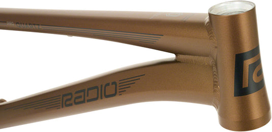 Radio Quartz BMX Race Frame - Pro, 20.5" TT, Metallic Copper