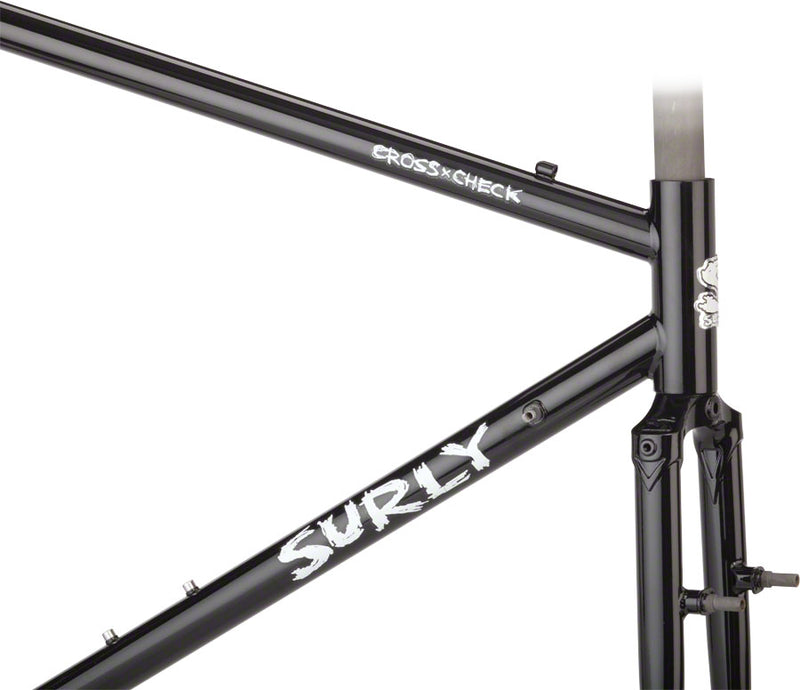 Load image into Gallery viewer, Surly Cross Check 42cm Frameset Gloss Black
