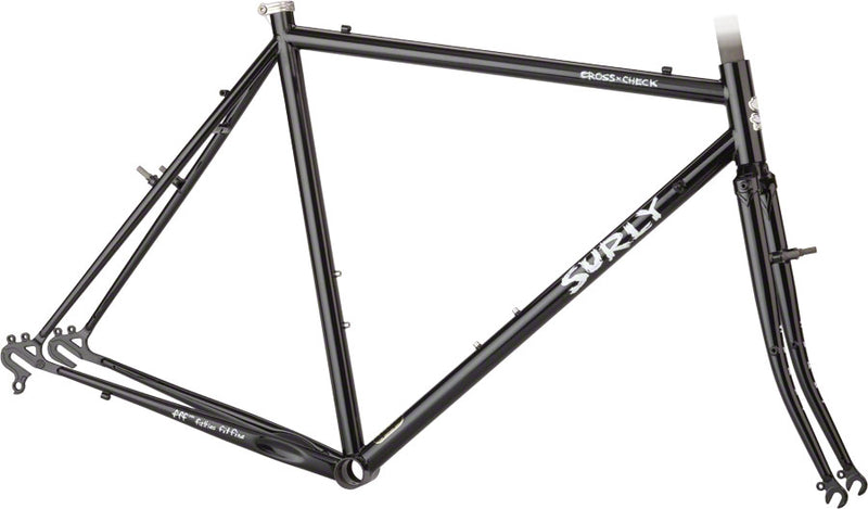 Load image into Gallery viewer, Surly-Cross-Check-Black-Cyclocross-Frame-Mountain-Bike-Road-Bike_FM0242
