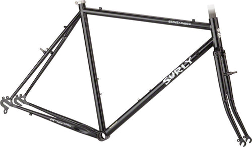 Surly-Cross-Check-Black-Cyclocross-Frame-Mountain-Bike-Road-Bike-FM0256