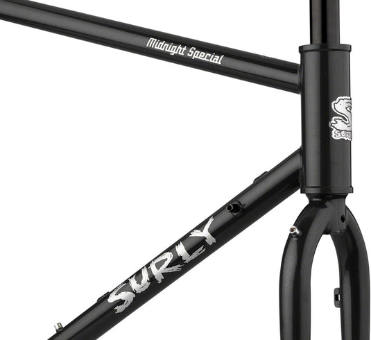 Surly Midnight Special Frameset - 650b/700c, Steel, Hi-Viz Black, 56cm