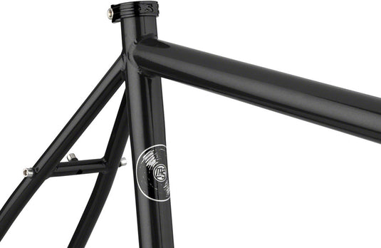 Surly Midnight Special Frameset - 650b/700c, Steel, Hi-Viz Black, 64cm