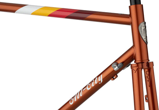 All-City Space Horse Frameset - 700c, Steel, Golden Gate, 55cm