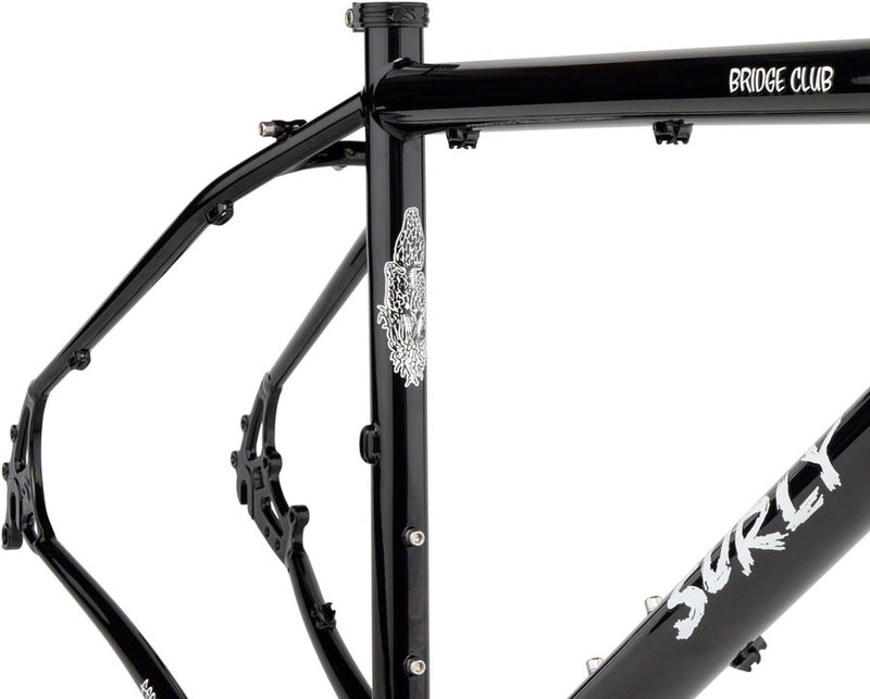 Load image into Gallery viewer, Surly Bridge Club Frameset - 27.5", Steel, Trevor's Closet Black, X-Large
