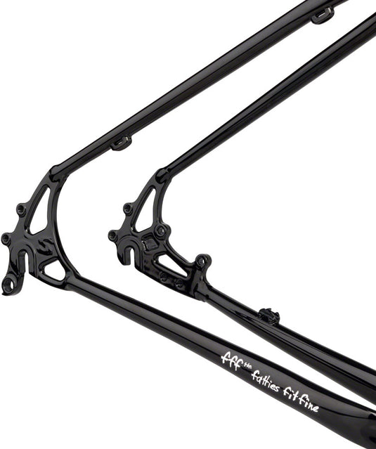 Surly Bridge Club Frameset - 27.5", Steel, Trevor's Closet Black, Medium