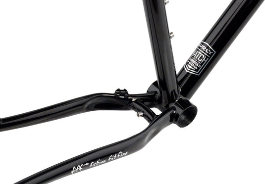 Surly Bridge Club Frameset - 27.5", Steel, Trevor's Closet Black, X-Large