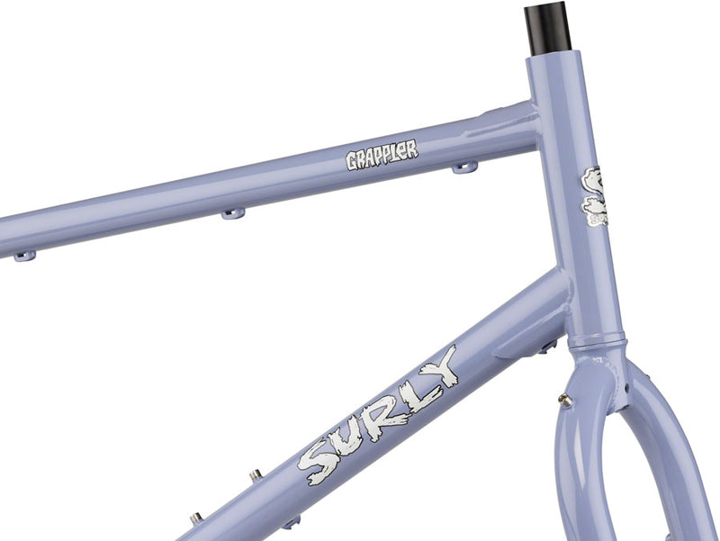 Load image into Gallery viewer, Surly Grappler Frameset - 27.5", Steel, Purple Dust Bunny, Medium
