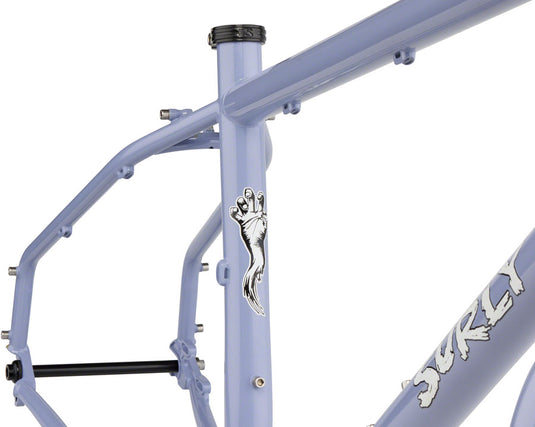 Surly Grappler Frameset - 27.5", Steel, Purple Dust Bunny, Medium