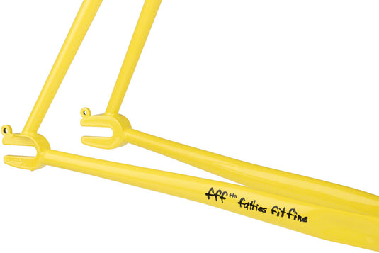 Surly Steamroller Frameset - 700c, Steel, Banana Candy Yellow, 49cm