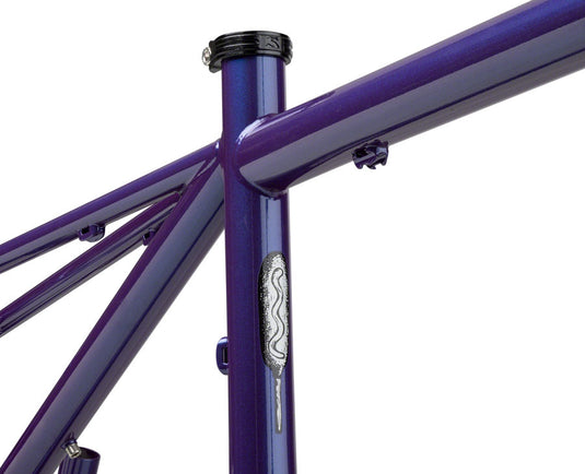Surly Big Dummy Cargo Framekit - 26", Steel, Bruised Ego Purple, Large