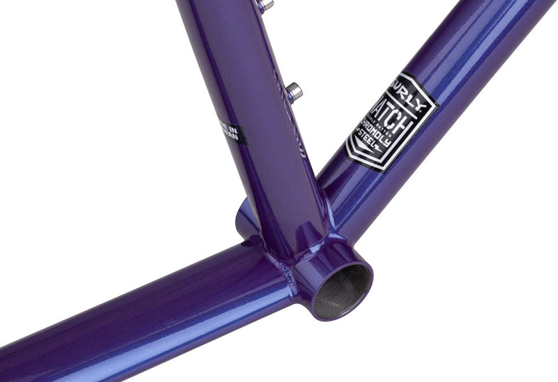 Load image into Gallery viewer, Surly Big Dummy Cargo Framekit - 26&quot;, Steel, Bruised Ego Purple, Small
