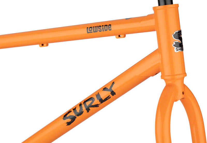 Load image into Gallery viewer, Surly Lowside Frameset - 27.5&quot;, Steel, Dream Tangerine, Large
