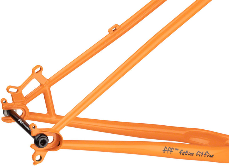 Load image into Gallery viewer, Surly Lowside Frameset - 27.5&quot;, Steel, Dream Tangerine, Large
