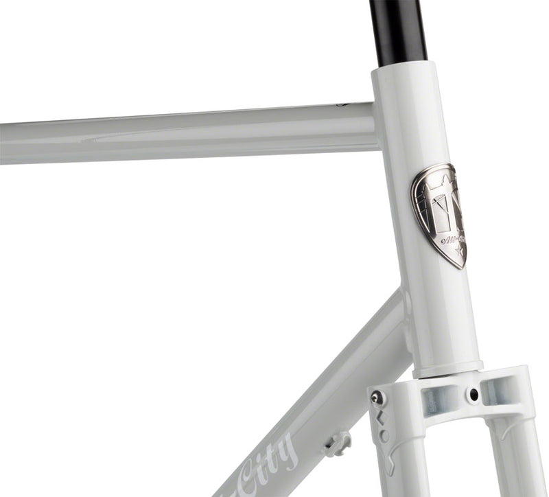 Load image into Gallery viewer, All-City Gorilla Monsoon Frameset - 650b, Steel, Aqua Seafoam, 49cm
