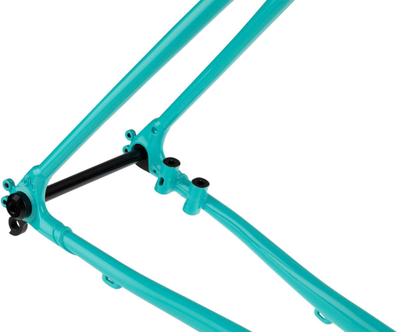 Load image into Gallery viewer, All-City Gorilla Monsoon Frameset - 650b, Steel, Aqua Seafoam, 46cm
