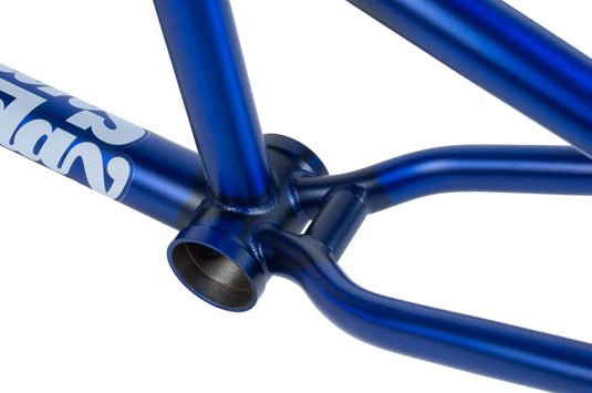 Sunday Street Sweeper BMX Frame - 20.75" TT, Matte Translucent Blue