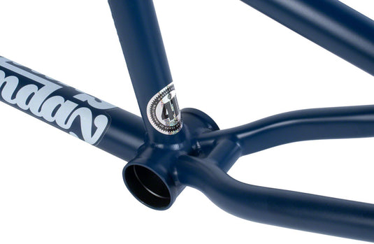 Sunday Nightshift BMX Frame - 20.75" TT, Midnight Blue