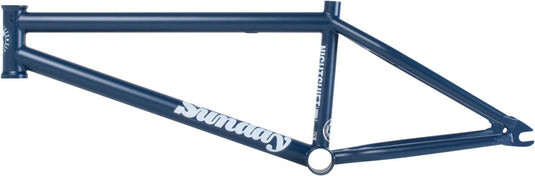 Sunday Nightshift BMX Frame - 20.75" TT, Midnight Blue