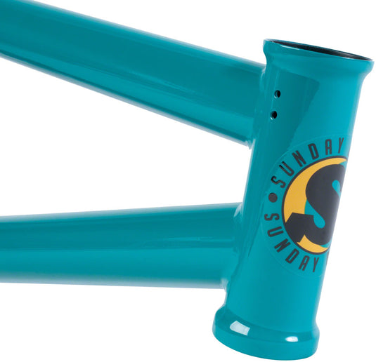 Sunday Nightshift BMX Frame - 20.75" TT, Billiards Green