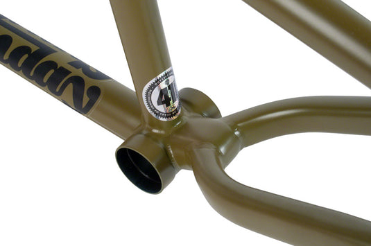 Sunday Soundwave V3 BMX Frame - 20.75" TT, Matte Army Green