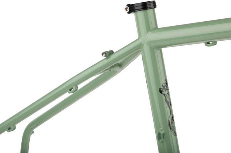 Load image into Gallery viewer, Surly Grappler Frameset - 27.5, Steel, Sage Green, X-Small
