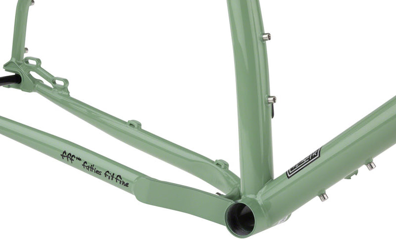 Load image into Gallery viewer, Surly Grappler Frameset - 27.5, Steel, Sage Green, X-Small
