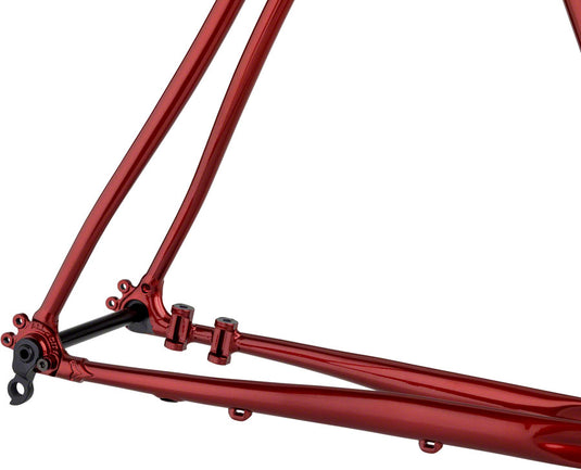 All-City Cosmic Stallion Frameset - 700c, Steel, Currant and Cream, 52cm