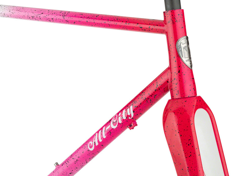 Load image into Gallery viewer, All-City Nature Cross Geared Frameset - 700c, Steel, Cyclone Popsicle, 58cm
