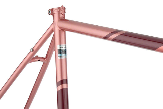 All-City Space Horse Frameset - 700c/650b, Steel, Dusty Rose, 52cm